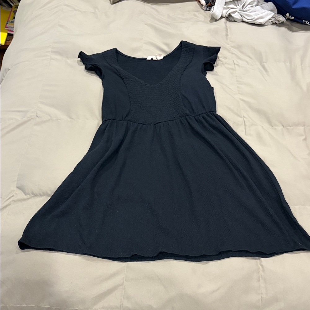 Roxy Morning Breeze Flutter Sleeve Dress, Size S